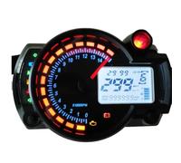 Universal Para KOSO LCD Digital Motocicleta RX2N Odómetro | MAX 299 KM/H Velocímetro Medidor Instrumento Ajustable 7 Colores Tablero CYPMDW
