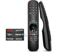 Universal para Mando LG Smart TV, Mando a Distancia para Televisión LG | for LG Magic Original Remote Control MR24GA MR23GA MR22GN MR21GA, 6 Botones de Acceso Rápido, 1-Year Warranty