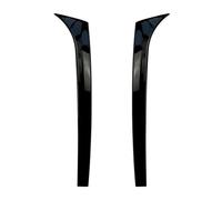 Universal para Mercedes Clase C W204 Estate 2007-2014 ABS Alerón Maletero Canard 1 Par Ventana Lateral Trasera Coche Alerón Trasero