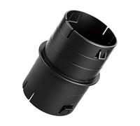 Universal Pipe Fittings - Leak-Proof Corrugated To PVC Coupler Adapter, Heavy Duty Drainage Connector For Sewage Pump Systems Downpipe Extensions Courtyard Underground Projects