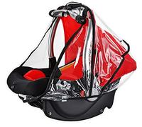 Universal Protectores de lluvia para Asientos de Coche, Transparente Impermeable Cubierta de lluvia con cremallera de acceso rápido para puerta y ventilación lateral y apertura de mango