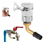 Universal Quick-Connect Anti-Freeze Air Valve for Taps, Quick-Connect Design for Effortless Pump Attachment, Air Valves Built to Last with Rugged Stainless Steel Construction Garden(1PC)
