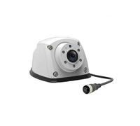Universal Revertir Cámara Cámara Blanca Remolque Y Camión Minicámara Frontal lateral Marcha Atrás Ángulo Visión Amplio Cámara Estacionamiento Quinta Rueda caravana Cámara visión trasera Coche(Black AH