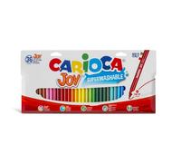 Carioca Rotuladores Joy Paperboard Wallet punta fina, súper lavables, colores surtidos, 36 unidades