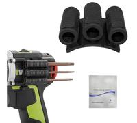Universal Self-Adhesive Drill bit Gripper, Drill bit Holder Tool for Impact Driver, to Six Driver bits, Holster bits Gripper with High Strength Adhesive, Fits Most Drills, Easy to Install (1Pcs)