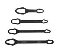 Universal Socket Wrench Tool - Double Head Spanner for Fast Adjustment | Multi Size Grip Mechanism with Hand Tool, Automotive Repair Plumbing Bicycle for Construction Mechanical Maintenance Use