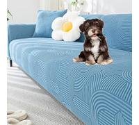 Universal Sofa Slipcover for 1-5 Seats Stretch Couch Cover Washable Anti-Scratch Sofa Slipcover Couch Cushion Cover for All Seasons Pet Friendly Furniture Protector,C1,1 seat 90~140cm(B2,4 seat 235~30