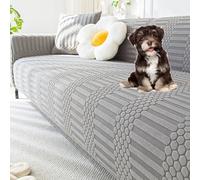 Universal Sofa Slipcover for 1-5 Seats Stretch Couch Cover Washable Anti-Scratch Sofa Slipcover Couch Cushion Cover for All Seasons Pet Friendly Furniture Protector,C1,1 seat 90~140cm(C1,4 seat 235~30