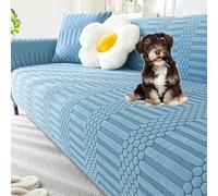 Universal Sofa Slipcover for 1-5 Seats Stretch Couch Cover Washable Anti-Scratch Sofa Slipcover Couch Cushion Cover for All Seasons Pet Friendly Furniture Protector,C1,1 seat 90~140cm(B1,1 seat 90~140