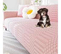 Universal Sofa Slipcover for 1-5 Seats Stretch Couch Cover Washable Anti-Scratch Sofa Slipcover Couch Cushion Cover for All Seasons Pet Friendly Furniture Protector,C1,1 seat 90~140cm(F1,1 seat 90~140
