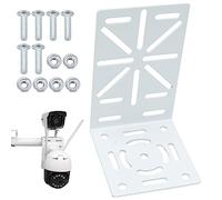 Universal Soporte Camara Vigilancia, Montaje Conjunto para cámara Forma de L, Soporte del Sistema de Monitoreo de Seguridad Interior y Exterior