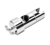 Universal Soporte Ducha con 2 Ganchos, Soporte De Ducha Ajustable 360°, Ideal para Barra y Alcachofa en la Pared, Espaciador Integrado