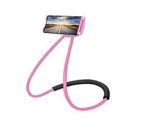 Universal Soporte para Teléfono Celular, Flexible Plegable 360 Grados De Rotación con Largo Brazo Soporte Teléfono Soporte, Soporte para Teléfono para Cama para Smartphone Manos Libres Mesa (rosado)