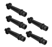 Universal Straight Melodic Mouthpiece Replacement for K-05 32/37 Key, 5 | Fits 32/37 Key K-05 Models, ABS Black Construction, 5-Piece Set, Beginner Student Kids, Vertical Play Support