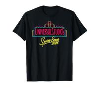 Universal Studios Spring Break 2026 Neon Logo Camiseta