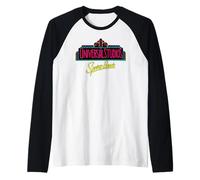 Universal Studios Spring Break Neon Logo Camiseta Manga Raglan