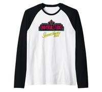 Universal Studios Summer Vacation 2026 Neon Logo Camiseta Manga Raglan