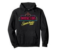 Universal Studios Summer Vacation 2026 Neon Logo Sudadera con Capucha
