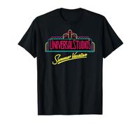 Universal Studios Summer Vacation Neon Logo Camiseta