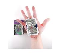 (universal tarot) Final Rose Tarot Deck Pocket Size High Quality Fortune Telling Game Divination Beginner Tarot Learning