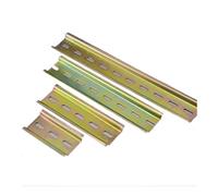Universal Thickness Din Rail Guide Slotted 4/8/10/15/20/25/30cm C45 Circuit Breaker Terminal Blocks AC Contactor Guide Rails(6cm)