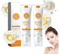 Universal Tinted Sunscreen for Face SPF 50 PA+++,Tinted Moisturizer Sunscreen,Water Resistant and Non-Greasy,Fast Absorption Sunscreen for All Type Skin (2pcs)