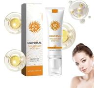 Universal Tinted Sunscreen for Face SPF 50 PA+++,Tinted Moisturizer Sunscreen,Water Resistant and Non-Greasy,Fast Absorption Sunscreen for All Type Skin (1pcs)