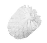 Universal Toilet Brush - Head Ball-Shaped, Toilet Brush Replacement, Heads Bathroom | Toilets Brushs Head Sturdy Stiff Bristles, Black White, Cleaning Tool, Easy Replace Toilets Accessory, Home