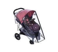 Universal transparent pram rain cover for all types of prams - size L - 3