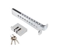 Universal Vehicle Security Lock - Heavy Duty Anti Theft Brake Clutch Lock, High Visibility Dissuade Tool, Auto Sedans Truck Quick Install Safety Accessory, Adjustable Tamper Resistant, Multi Color