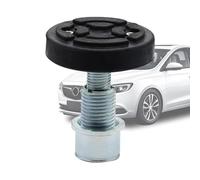 Universal Wagenheber - Cuña de goma para gato de coche, 2 piezas, hierro y goma | Almohadillas de soporte estables para elevación del vehículo | Cuñas fáciles de taller de garaje mantenimiento