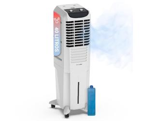 UNIVERSALBLUE Climatizador Evaporativo Portátil 40L - Enfriador de Aire 120W, 4000 m³/h, 2 Modos, 3 Velocidades, Oscilación Vertical Motorizada, Bajo Consumo, Sin Instalación