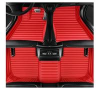 Universales para Coche Alfombrillas Cuero Impermeables para Hyundai para Santa Fe 2018 2019 2020 7 Asientos Accesorios Completos 3D Alfombrillas Moqueta(Style 2 Yellow Black)