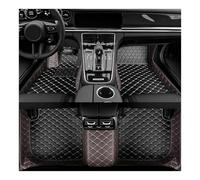 Universales para Coche Alfombrillas Cuero Lujo para Toyota para Camry 2018 2019 2020 Totalmente Impermeables Cobertura Total para Coche Alfombrillas Coche Juego(Style 2 Coffee Black)