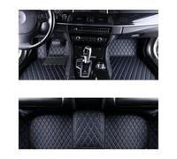 Universales para Coche Alfombrillas Cuero Lujo para Toyota para Tacoma 2015 2016 2017 2018 2019 2020 con Cobertura Total Alfombrillas Moqueta(Style 1 Blackblue)