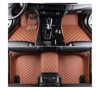 Universales para Coche Alfombrillas Personalizadas 3D De Cobertura Total para Lincoln Corsair 2020, 2021 Y 2022 MKZ Continental Aviator 6 Asientos(Marrón)