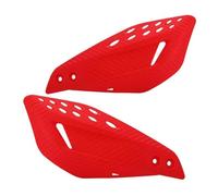 Universales Protectores De Manos para Motocicletas Fundas Protectoras Equipo De Protección Protector De Barra De Manillar(Red)
