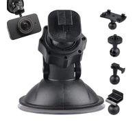 Universales - Soportes para cámara, equipo profesional de vlogging, adaptador de establos, soporte versátil para salpicadero de coche, base de fuerte, soporte de vehículo de ángulo