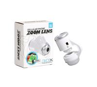 Universalmente 30X microscopio para teléfono móvil Lupa de luz LED Lente teléfonos móviles Lente de cámara Clip para fotografía Instrumento óptico