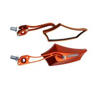 Universalmente 8 mm 10 mm rosca de vidrio retrovisor para motocicleta, motocross, scooter, accesorios de visión trasera de motocicleta