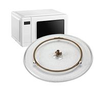 Universalplaca Giratoria De Vidrio Para Microondas Con Soporte, Diámetro 9.6 "/ 10" / 10.6 "/ 12.4" Giratoria De Microondas, Circular Bandeja De Cocción De Vidrio para Microondas ( Size : 27cm/10.6in