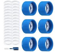 Universals 28mm Wasserreiniger KopplerkompatiKompatibilität mit Plastikflaschen Umfassen 10 Ersatzversiegelung Zum Camping Außenwasserfilterersatz TEIL
