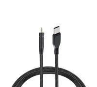 Universals Cable USB C a 2.5 Mm para auriculares, trenzado reforzado, cable de auriculares seguro para juegos para GSP350/GSP500/GSP600 con conector chapado en oro
