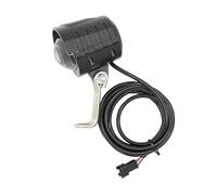 Universals - Luz de bocina eléctrica para bicicleta, 4 LED, linterna para bicicleta, impermeable, luz LED frontal