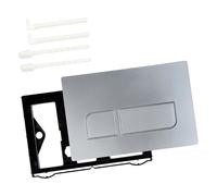 Universals - Placa de actuador de doble descarga montada en la pared, piezas de panel empotrado para UP300 UP320, accesorios de baño de instalación rápida