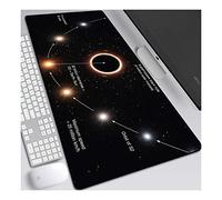 Universe Galaxy Alfombrilla Raton Anime Gaming Mouse Pad XXL 900x400x3 mm,Impermeable con 3mm Base de Goma Antideslizante,Special-Textured Superficie para Ordenador, PC y Laptop,C