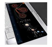Universe galaxy Anime Alfombrillas de Ratón - Gaming Mousepad 800x300mm, 3mm Base de Goma Antideslizante, Superfície con Textura Especial, Compatible con ratón láser y óptico, para PC y Laptop, C
