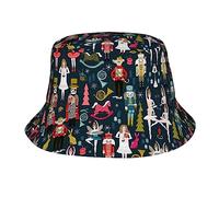 Universe Galaxy Space Print Travel Summer - Sombreros de pescador para mujer, plegable, para playa, sol, pescador, sombrero de senderismo, Ballet, cascanueces, baile de Navidad, para mujer, talla