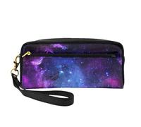 Universe Galaxy Star Space - Bolsa de cosméticos pequeña, portátil, bonita bolsa de maquillaje de viaje para mujer, bolsa organizadora de brochas de maquillaje, Black, Talla única, Bolsa de maquillaje