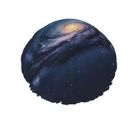 Universe Milky Way Galaxy - Gorro de ducha para mujer, ligero, reutilizable, suave, impermeable, a prueba de fugas.